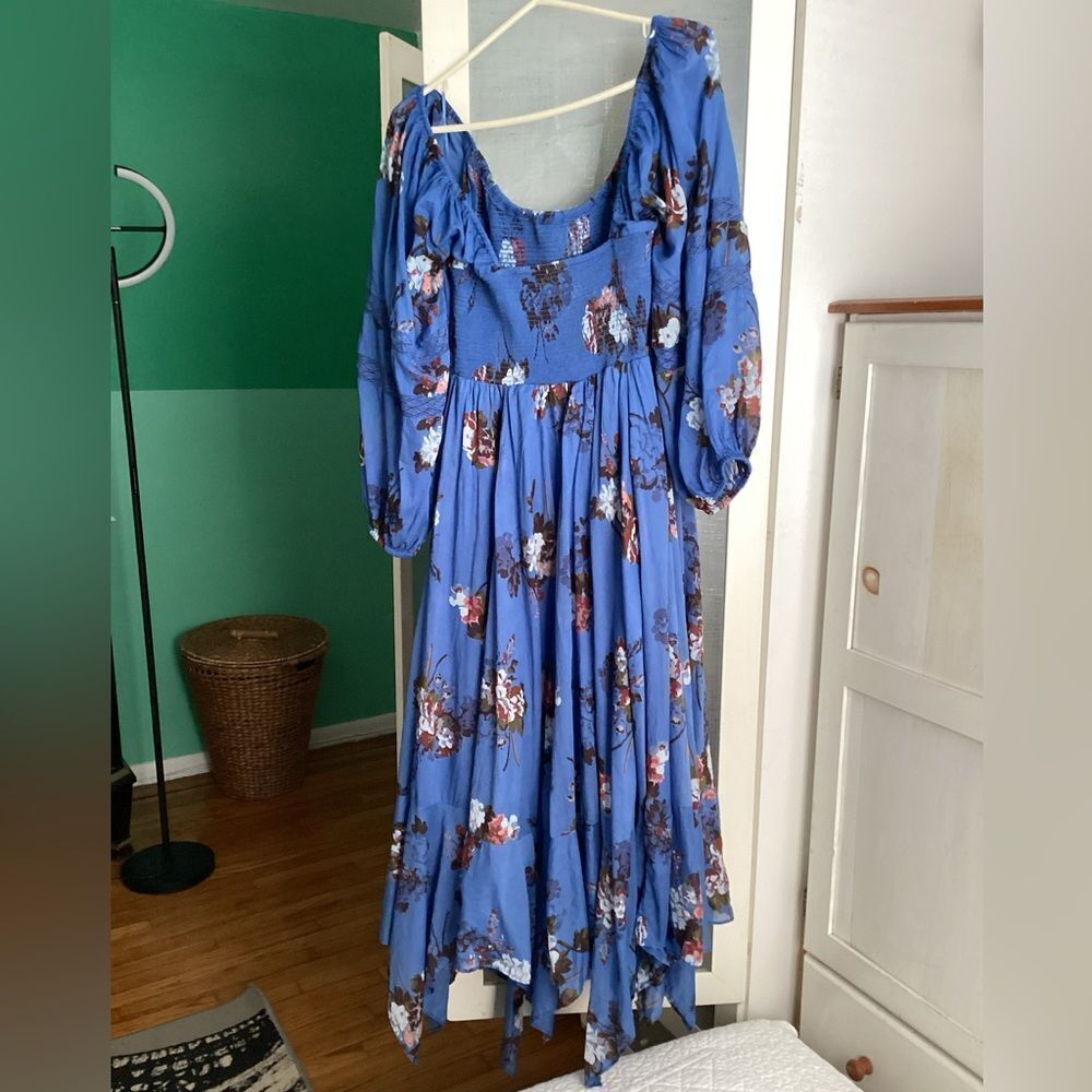 Free People L Morning Glory Boho floral dress - Picture 10 of 11